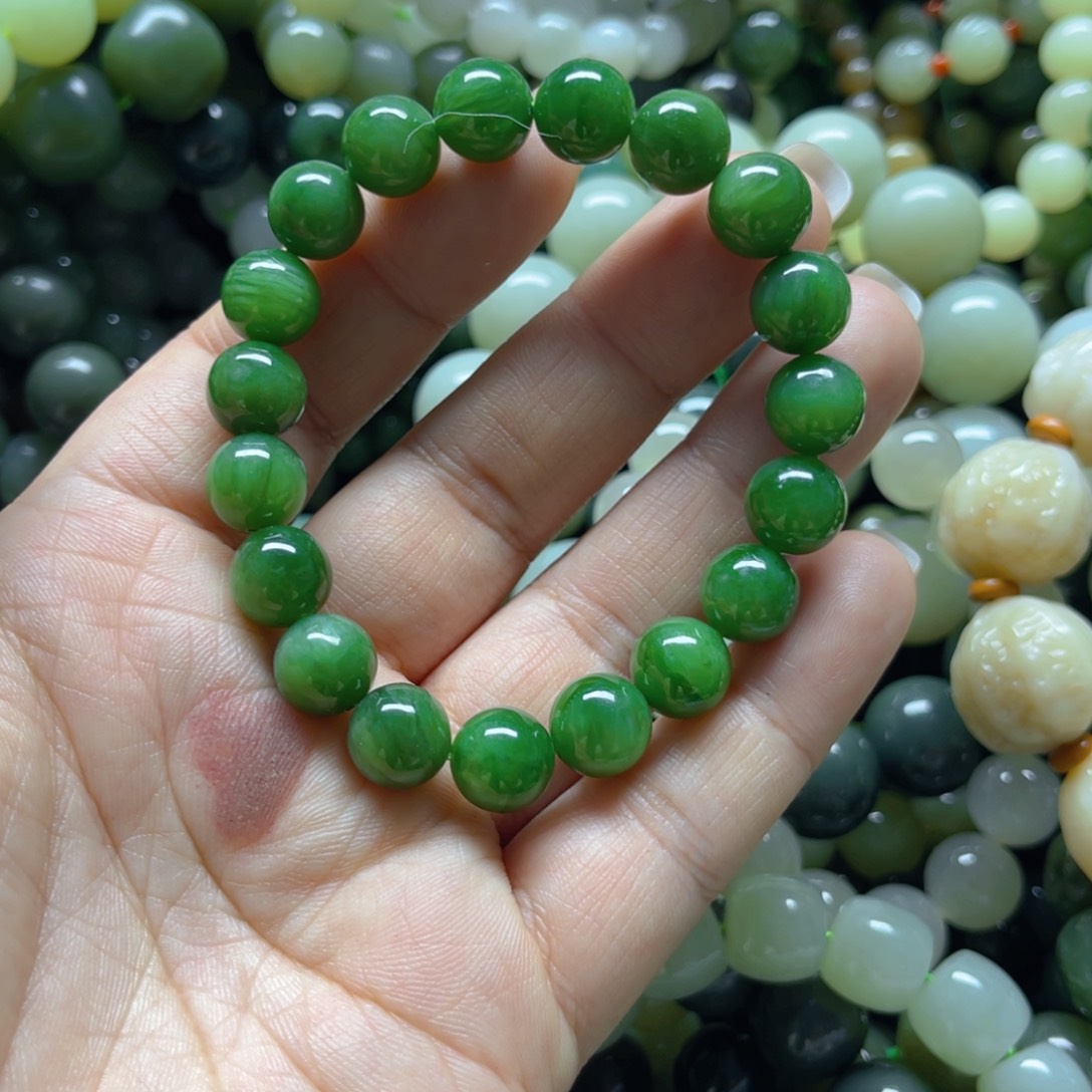 和田玉手链未镶嵌