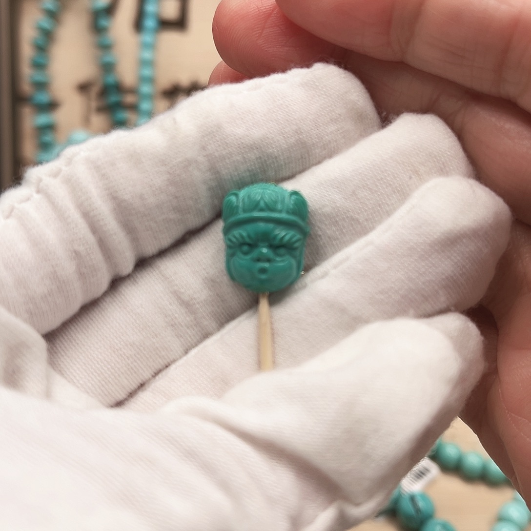 绿松石雕刻未镶嵌