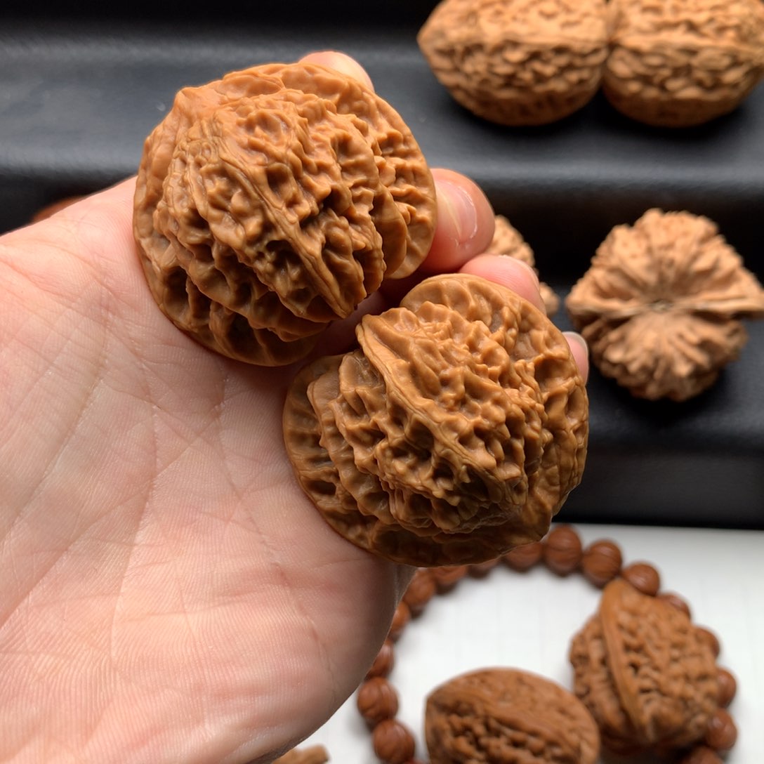 文玩核桃把件秦玉40