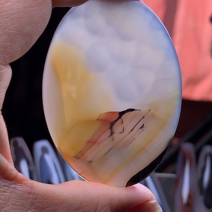 玛瑙/玉髓颈饰未镶嵌146