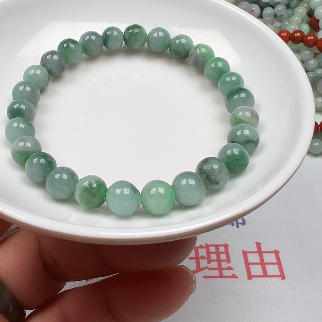 翡翠手链未镶嵌@*露货主老华
