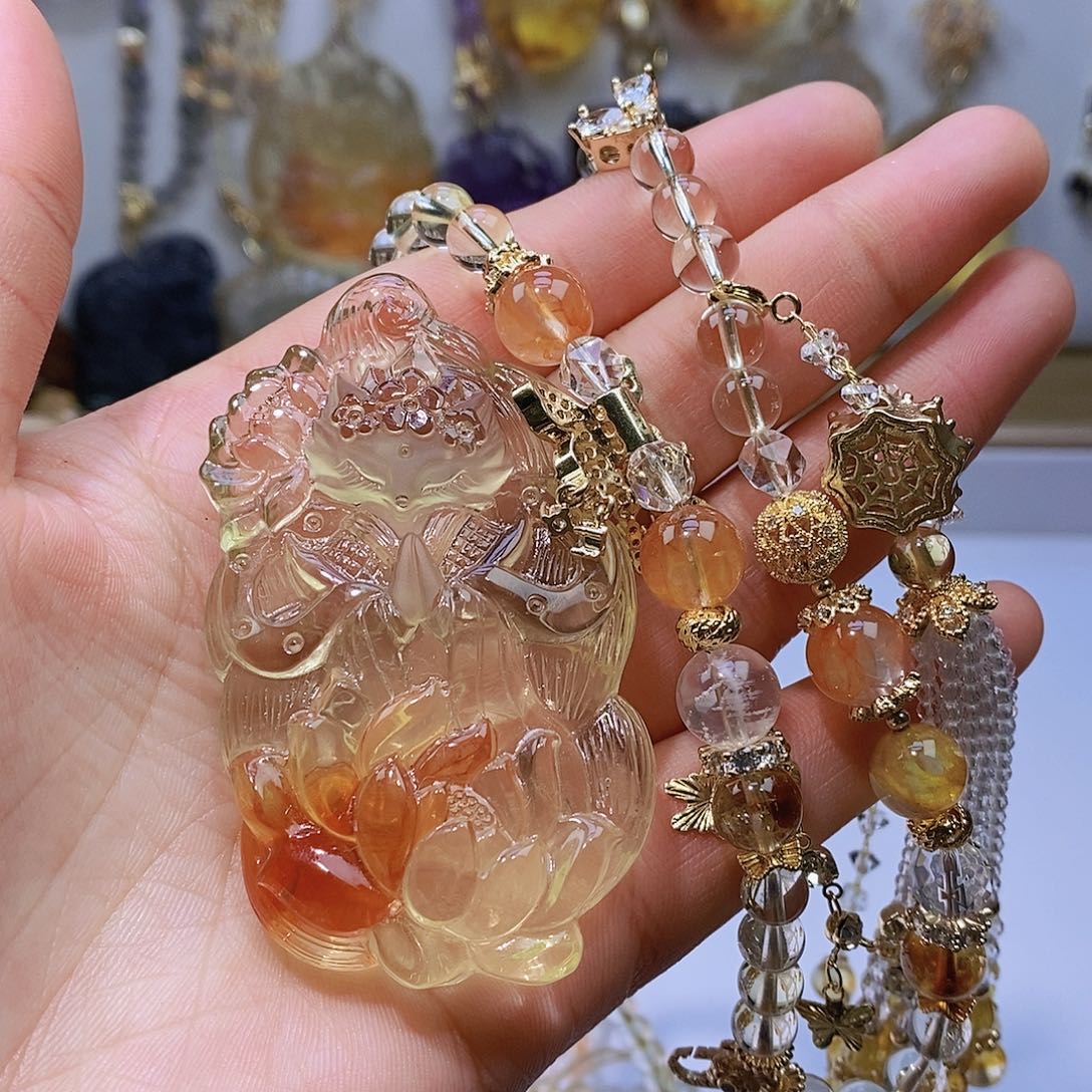 水晶水晶吊坠未镶嵌用****3