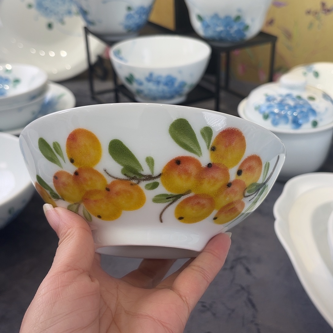 瓷景德镇手绘餐具