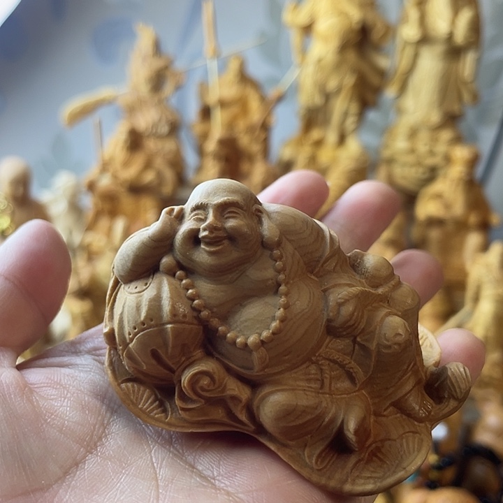 柏木（崖柏）芭蕉弥勒