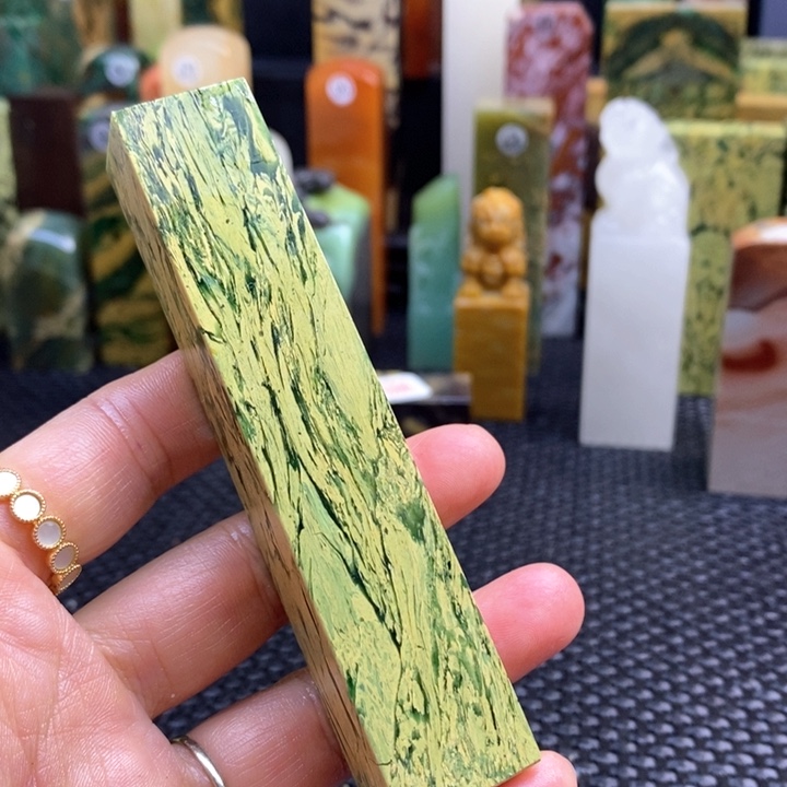 青田石天****1青田石印章石