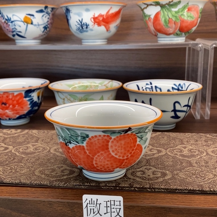 釉下老陶泥手工绘制