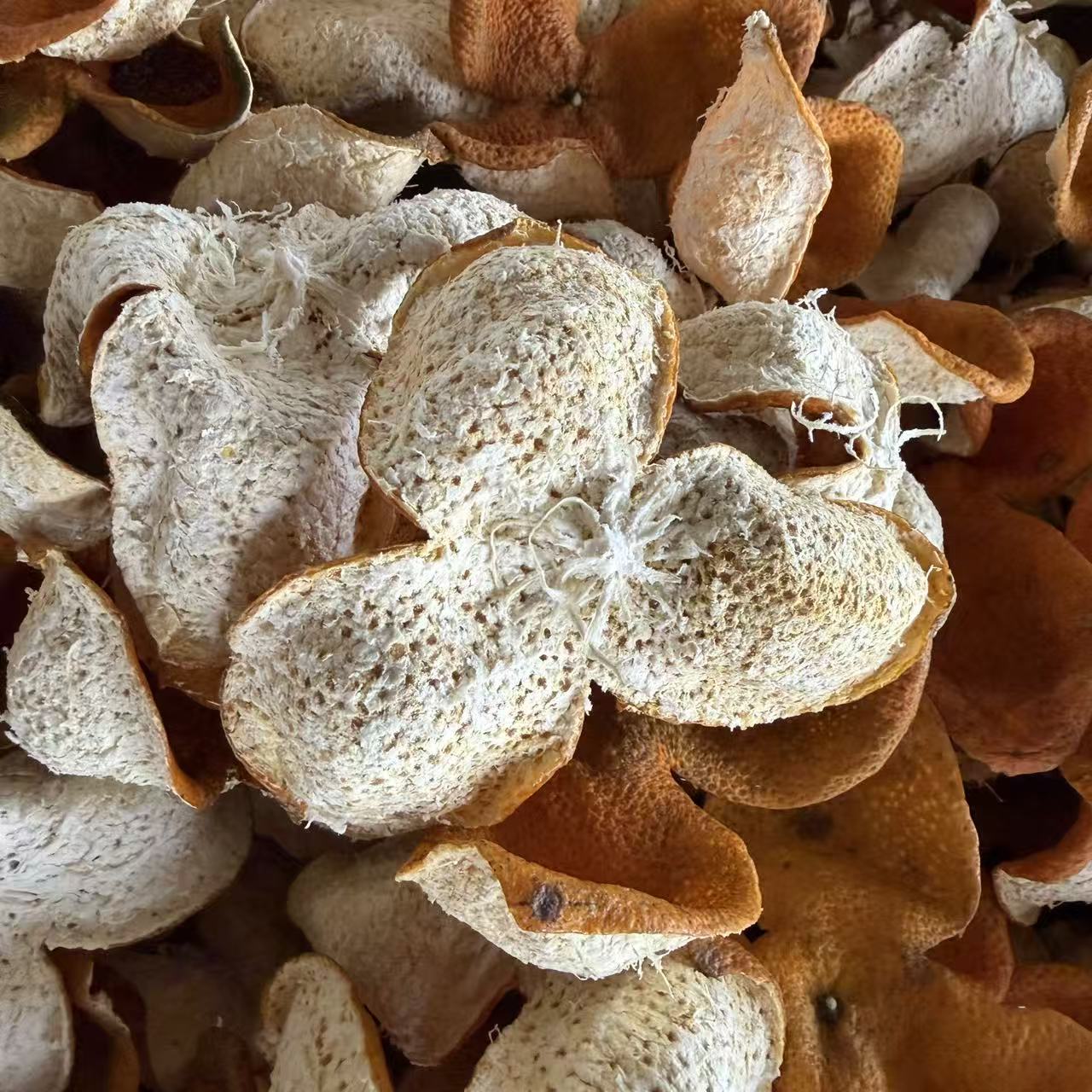 和泰隆 2025年冬后油仔皮 新会梅江陈皮  原枝 9年树 1~500克