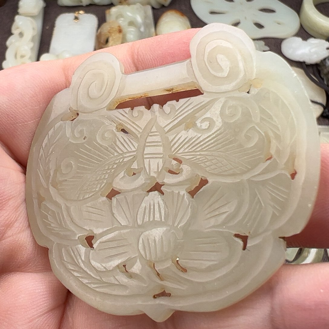 【闪购商品】和田玉明代和田玉锁