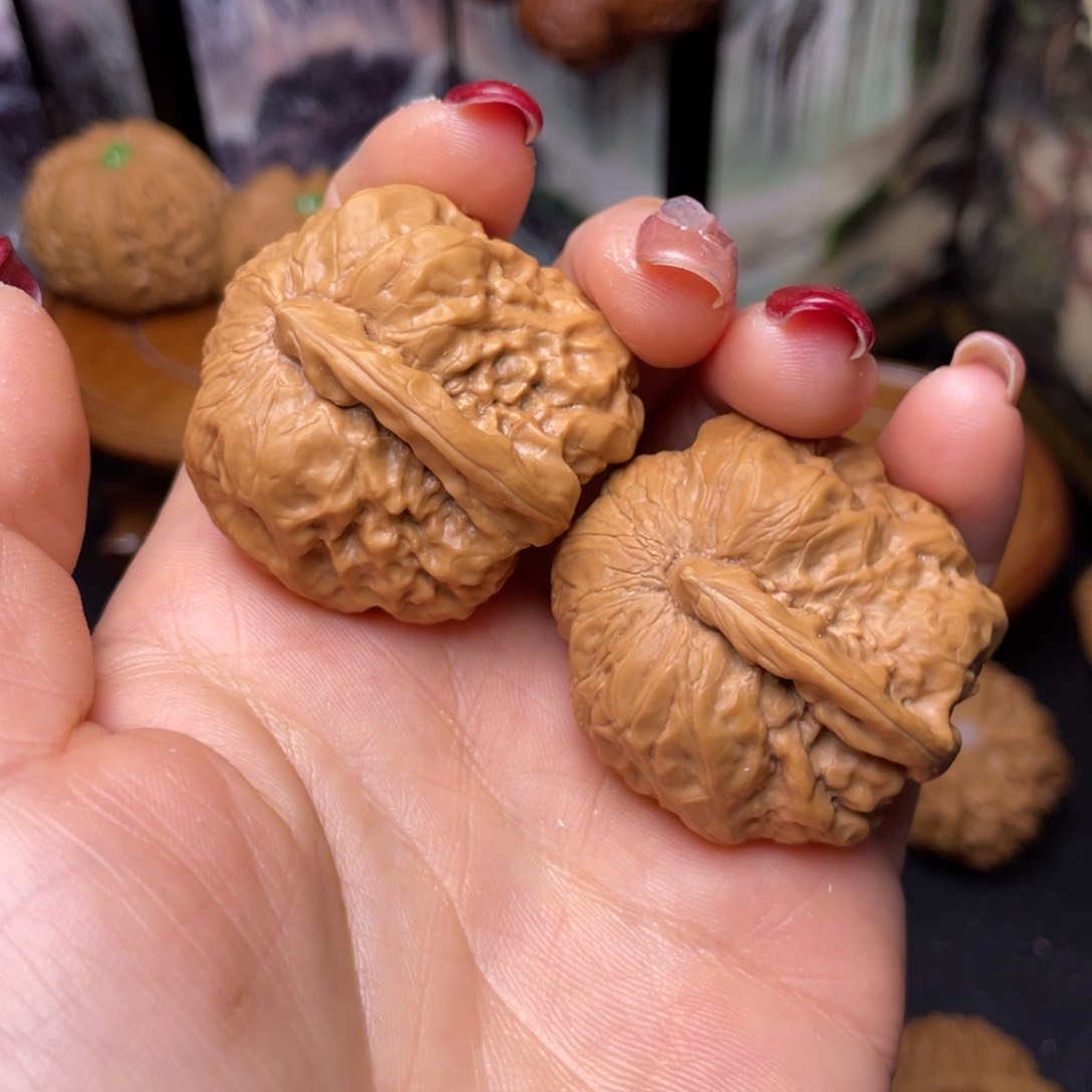 文玩核桃把件38全品一帆风顺