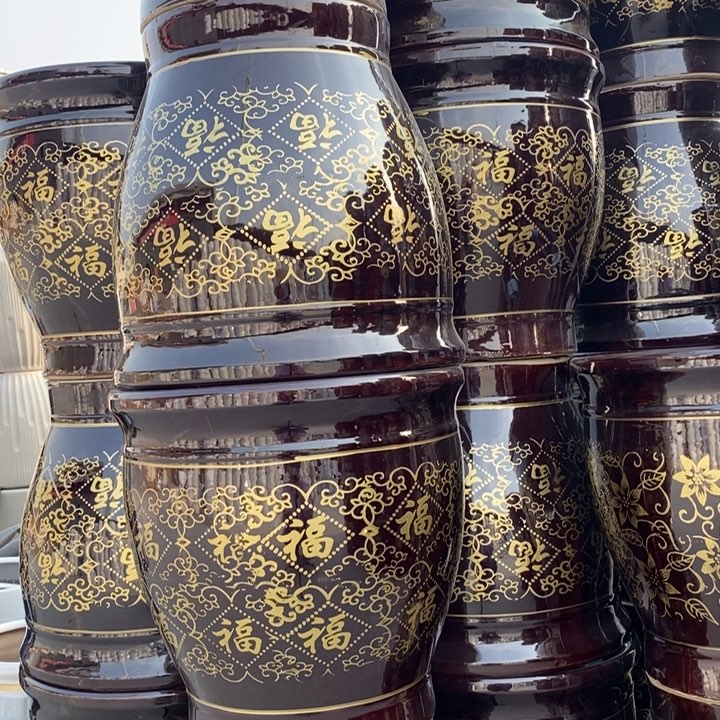 低腰特大古铜福40*40两个