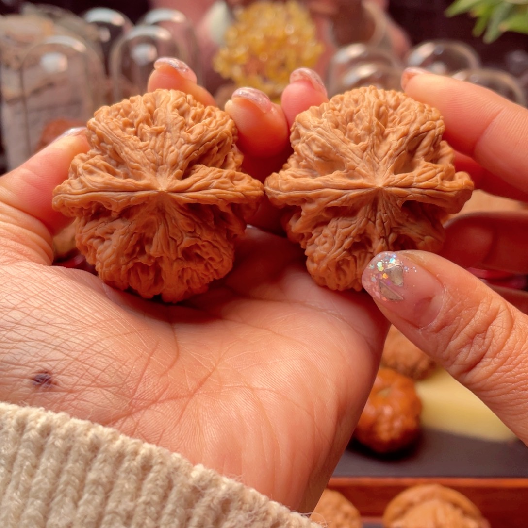 把件文玩核桃货头粗筋47