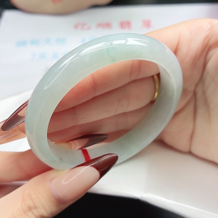 未镶嵌手镯翡翠58-59圈口