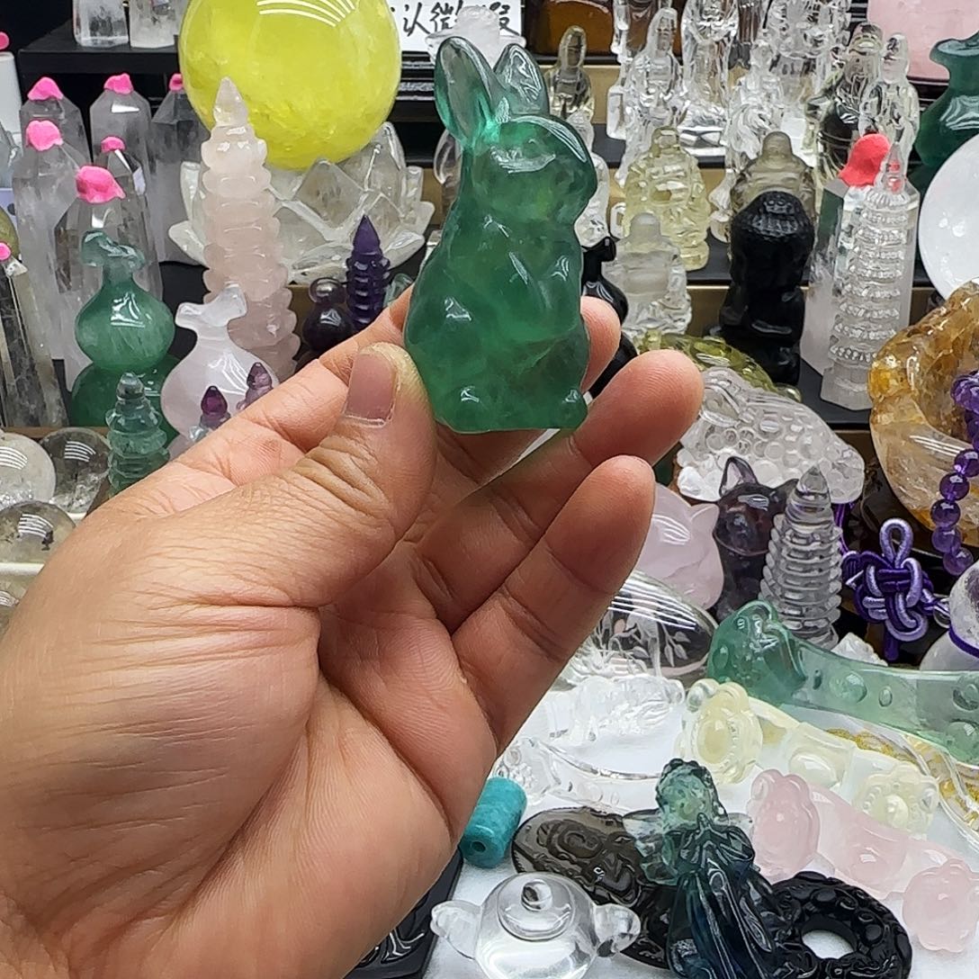 车挂未镶嵌水晶摆件