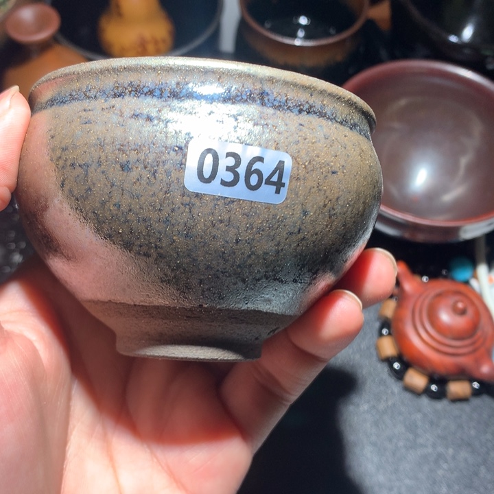 茶盏建窑建盏龙窑柴烧