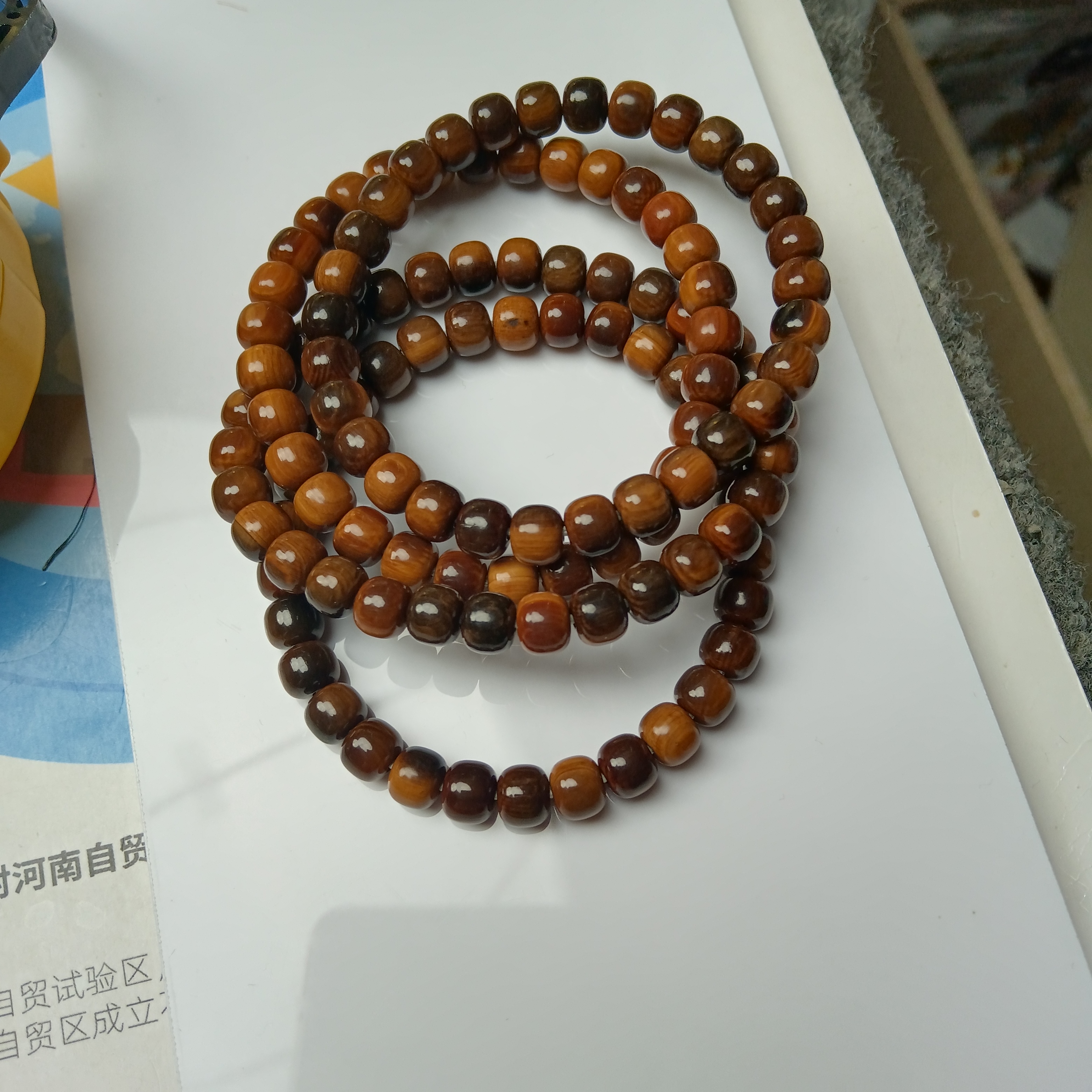 保真猛犸牙7×6mm单圈4条