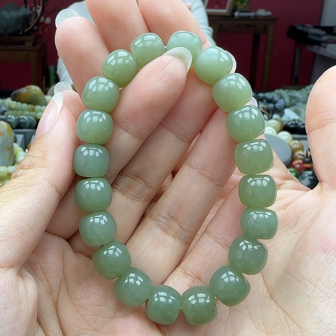 和田玉手链未镶嵌我****?