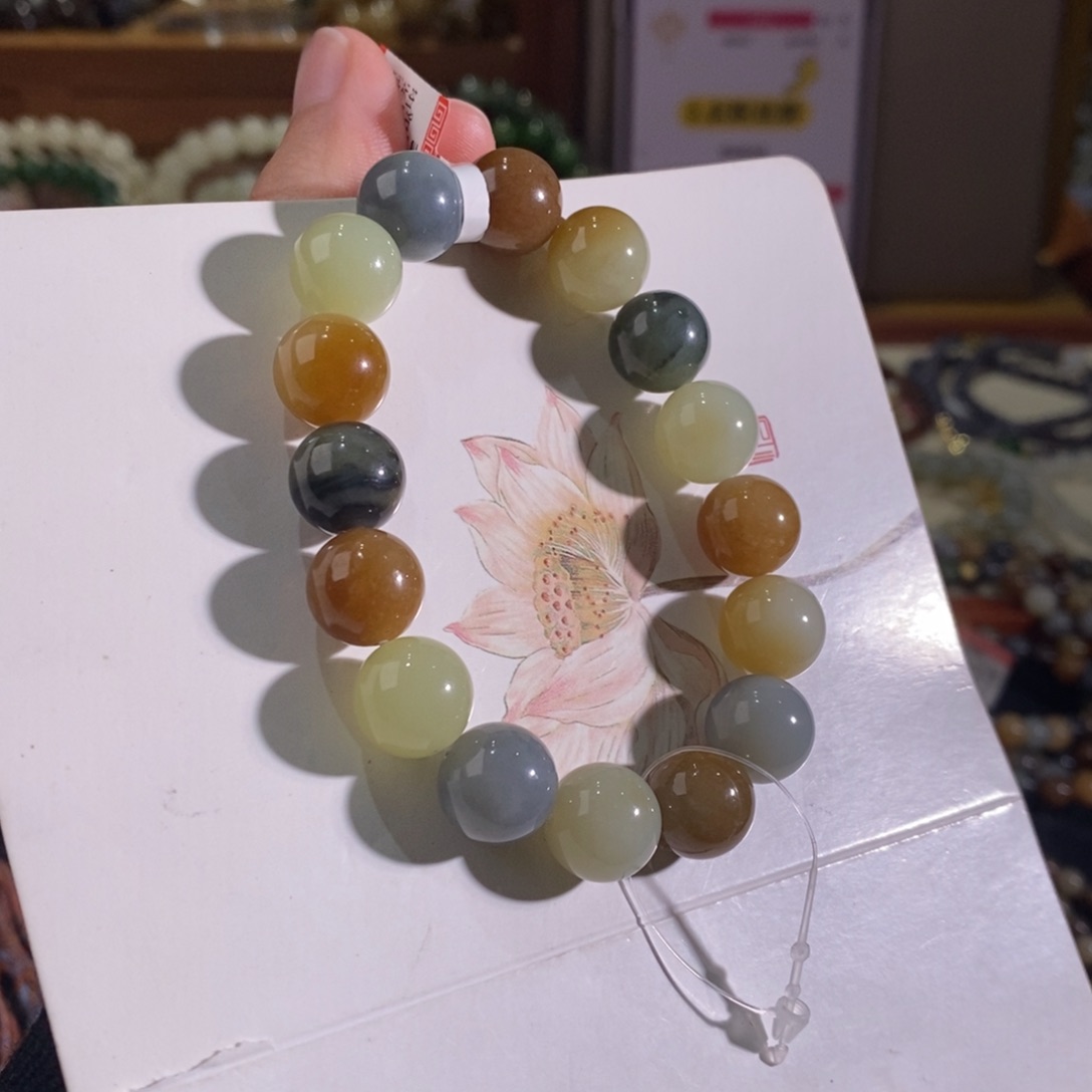 和田玉手链未镶嵌