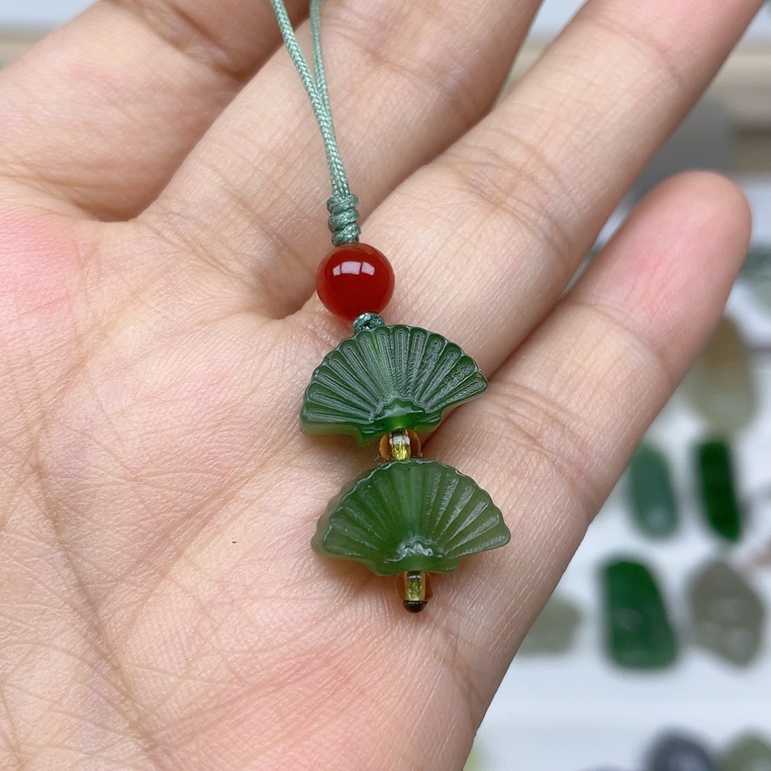 和田玉（碧玉）未镶嵌颈饰