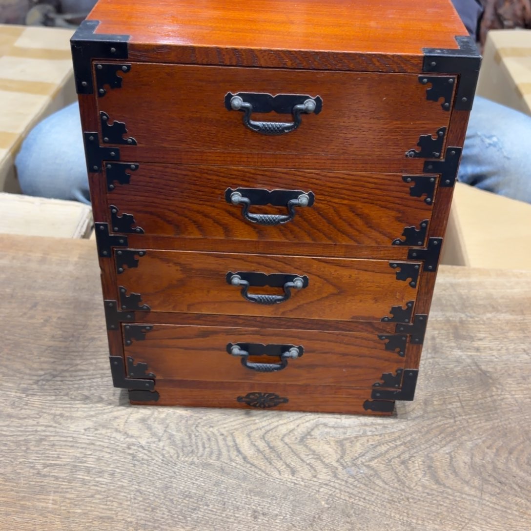 书柜乌木类般若中古美术工艺品
