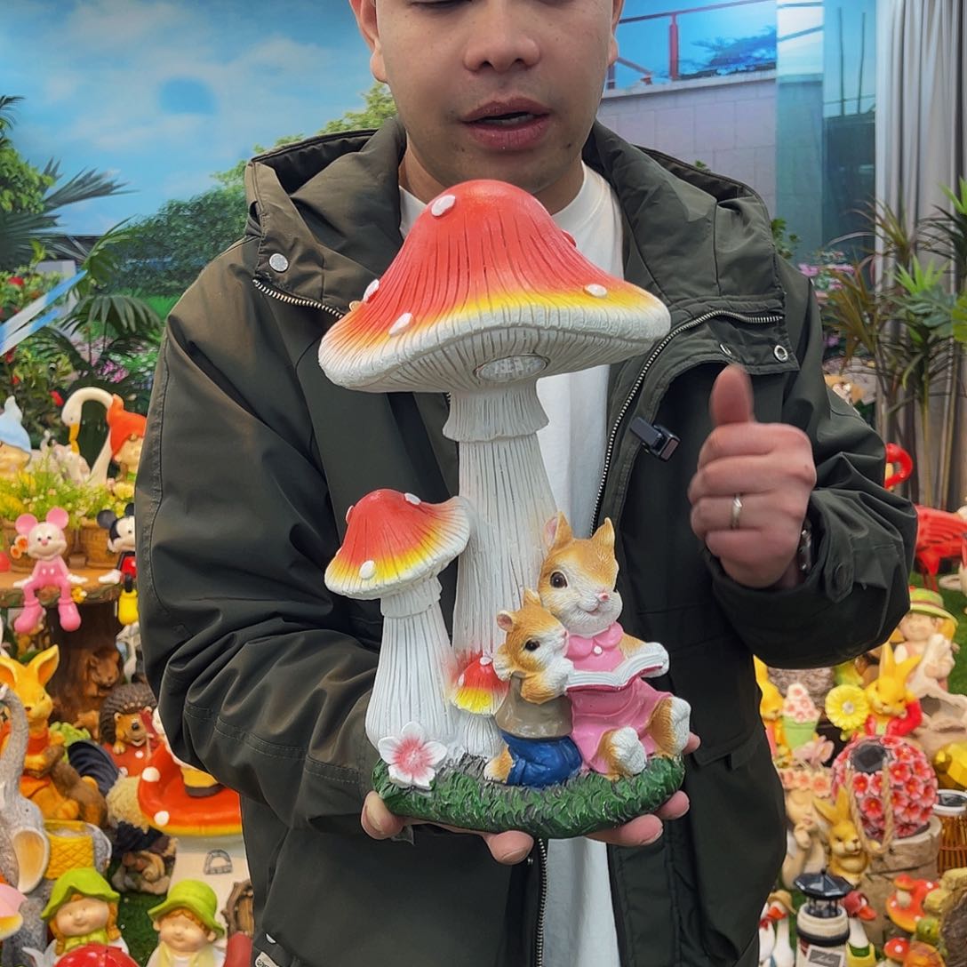 红陶花园庭院摆件&000&