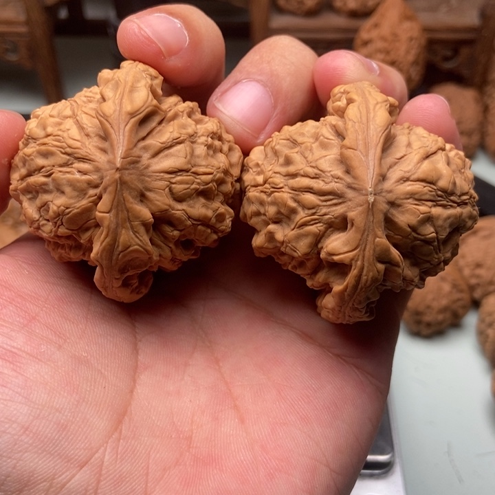 文玩核桃把件?***爷48龙鼎