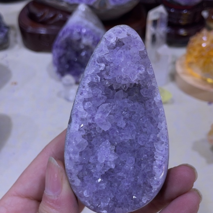 紫晶钱袋子未镶嵌