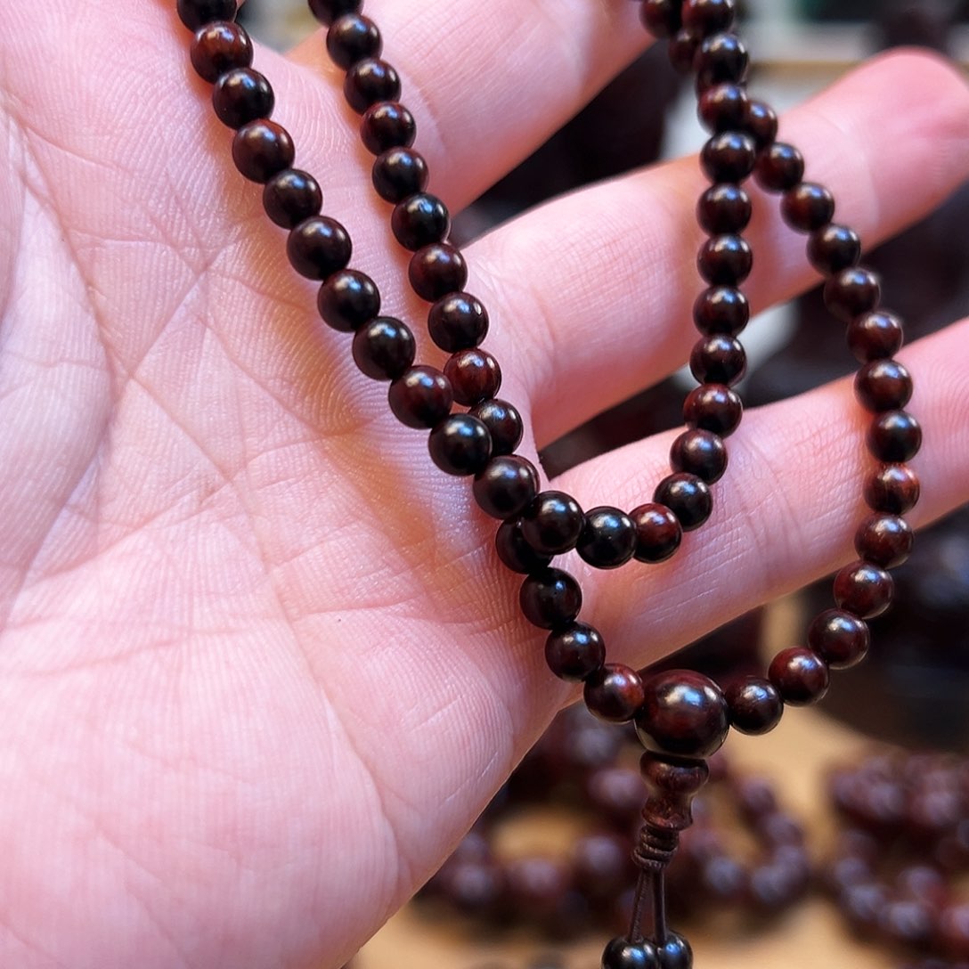 檀香紫檀（小叶紫檀）0.5cm108颗