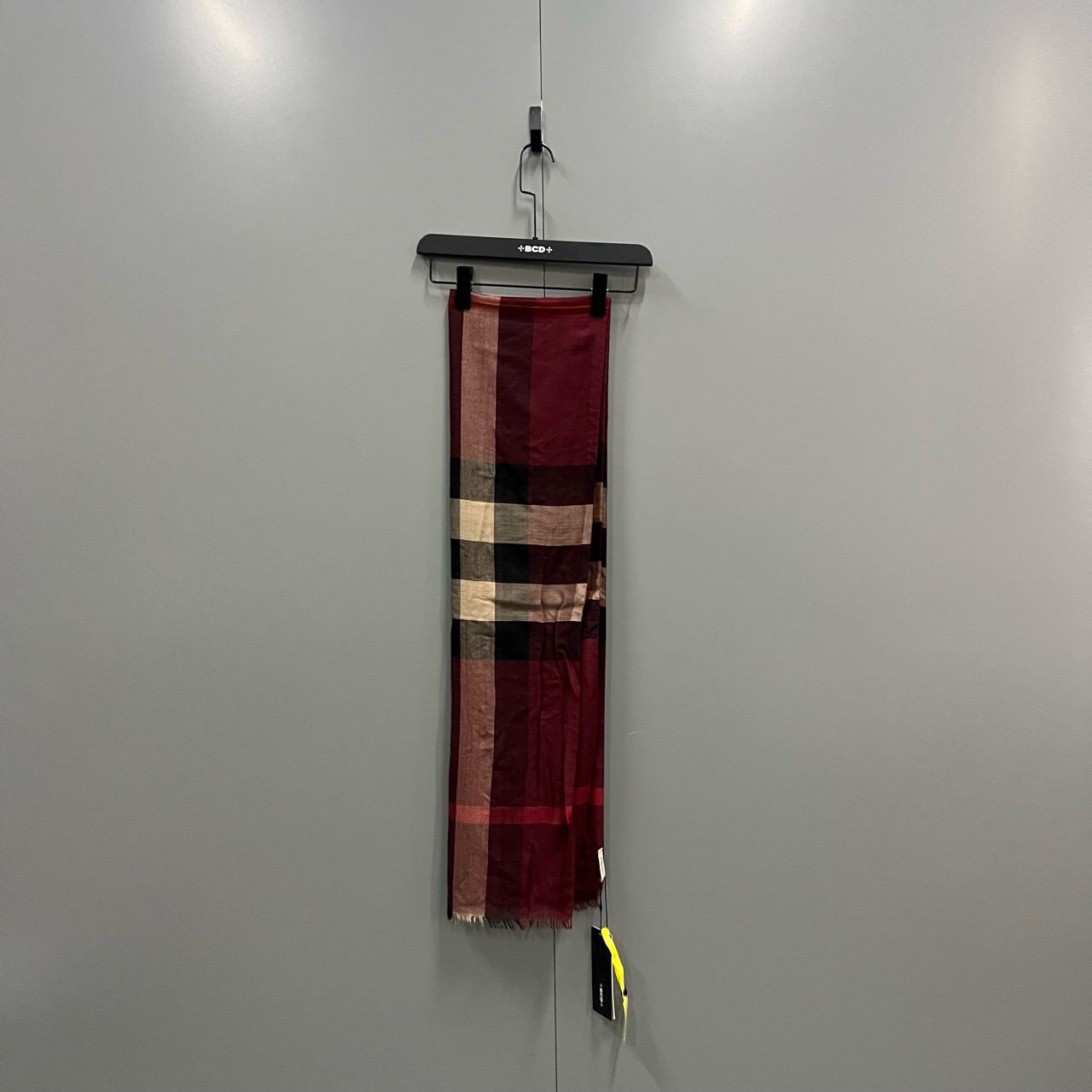 （jp）114 Burberry 巴宝莉 格纹围巾 均码/95新