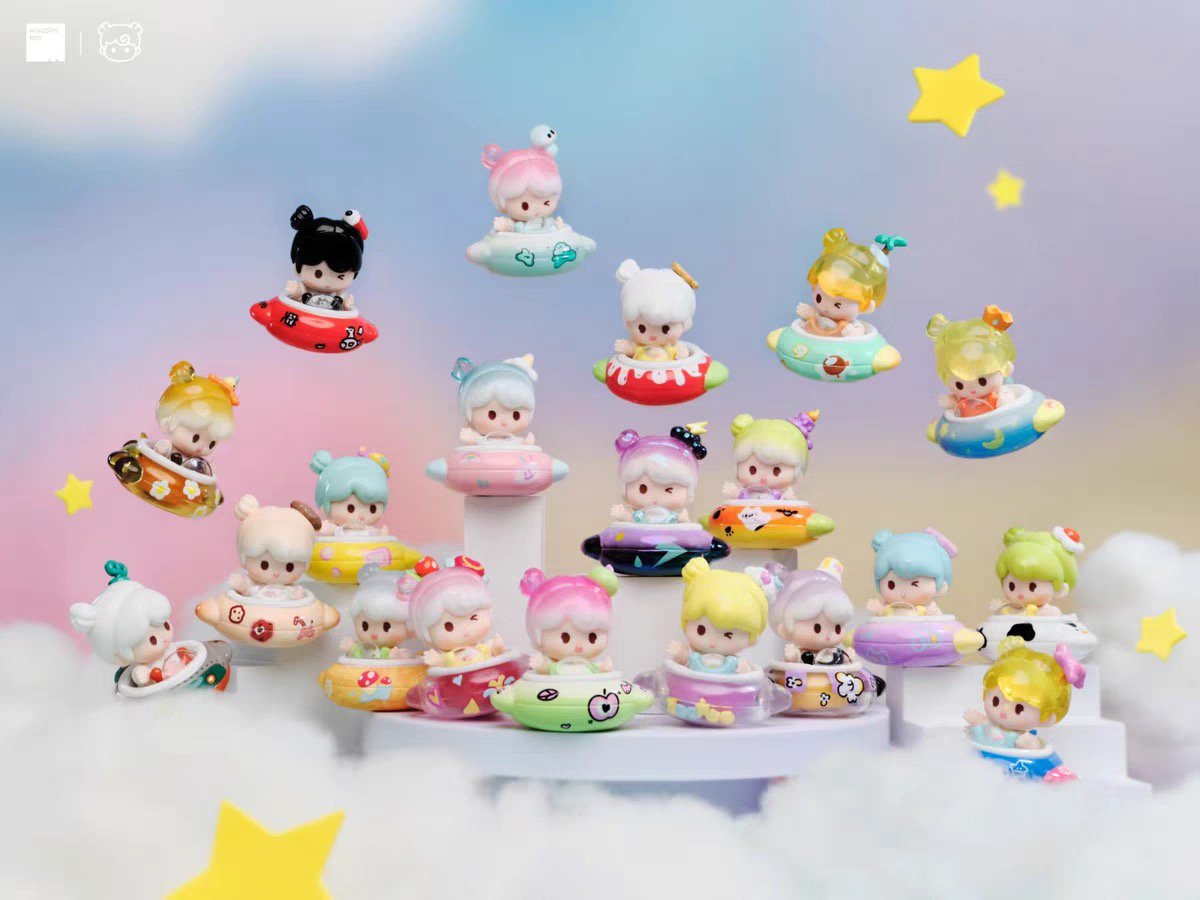 【蛋挞拆盒】YOYO右右-万YO引力系列mini萌粒盲盒