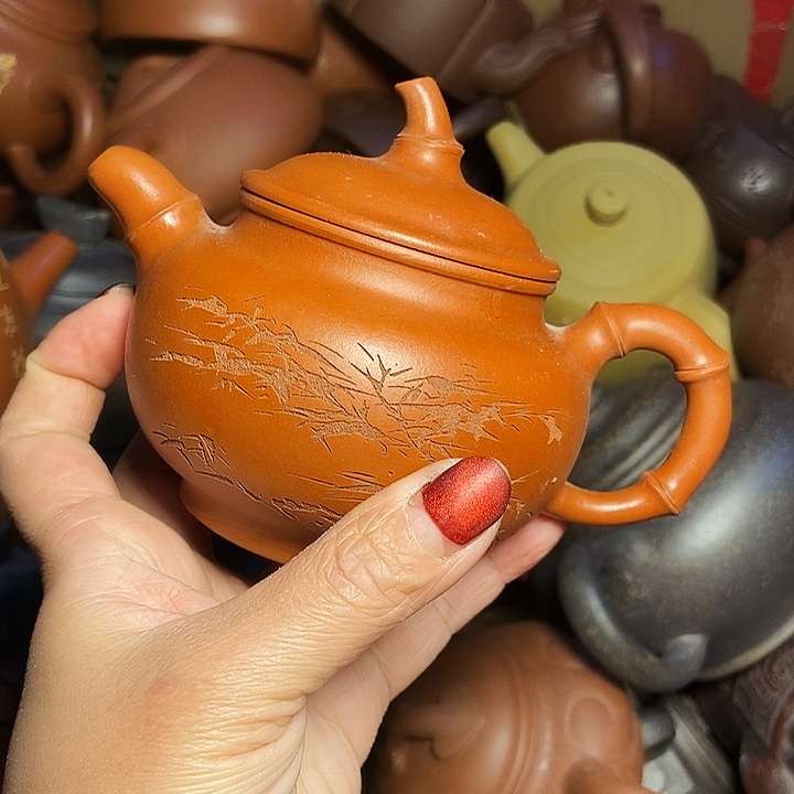 全手工制作宜兴紫砂壶