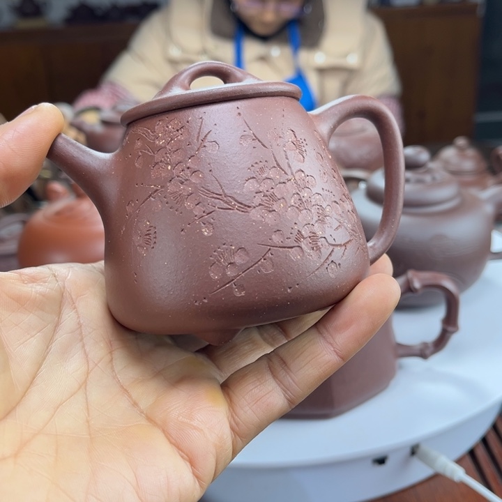 茶壶紫砂紫砂等文物的