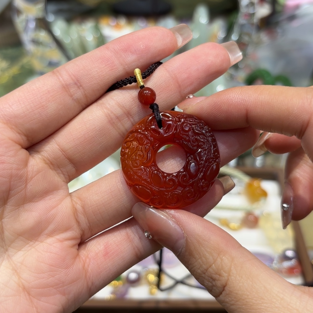 玛瑙/玉髓未镶嵌颈饰