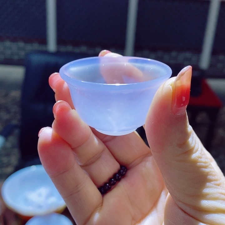 玛瑙/玉髓茶具未镶嵌用****8