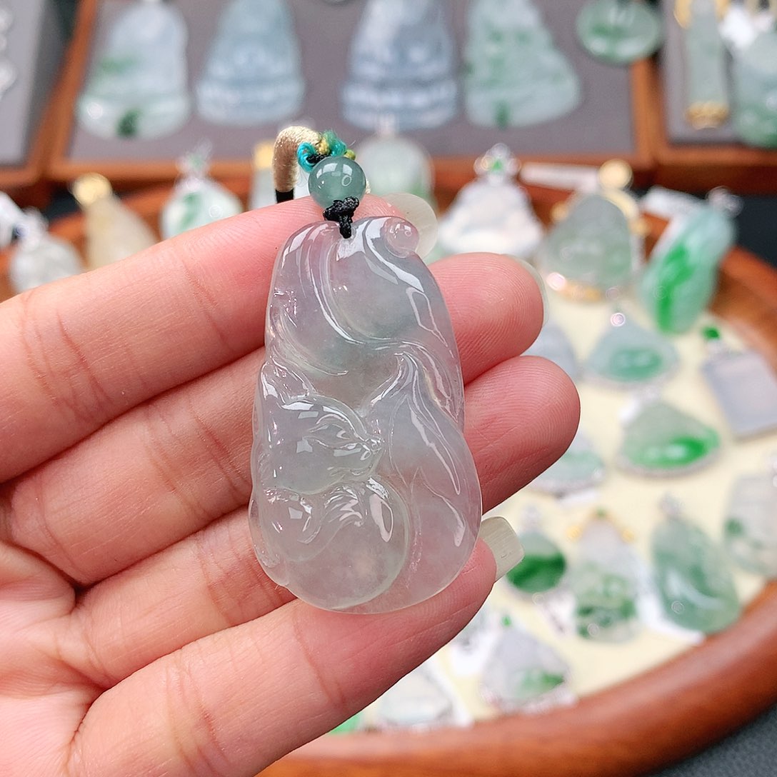 颈饰未镶嵌翡翠葫芦