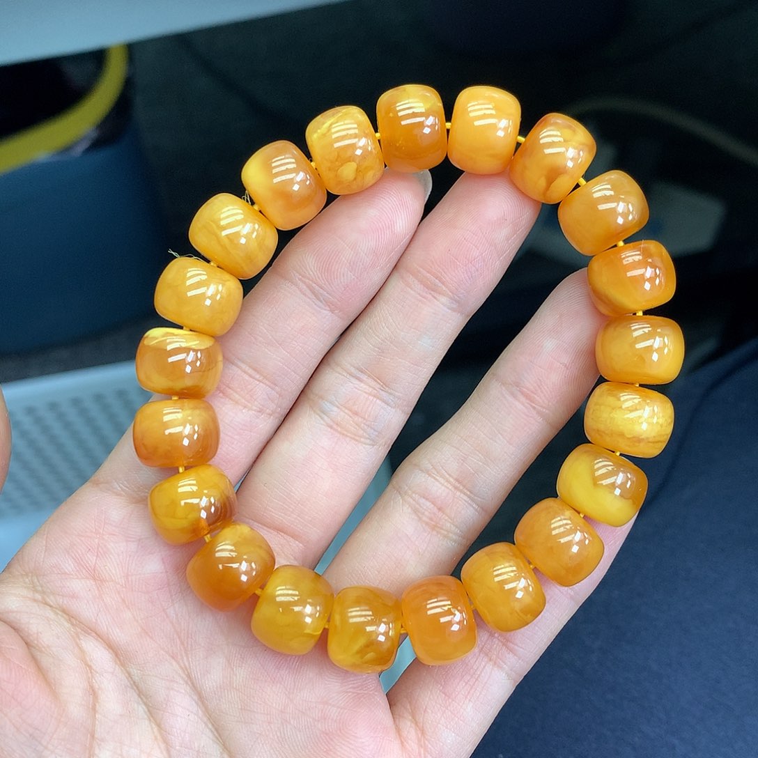 琥珀未镶嵌珠宝奇石12mm➕