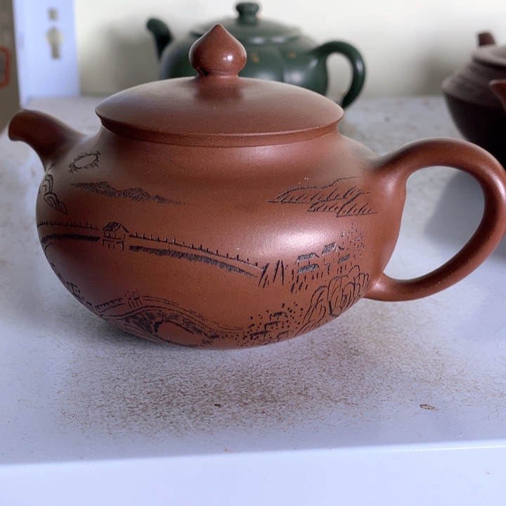 紫砂茶壶原矿手工25