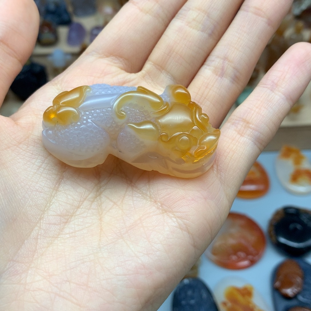 未镶嵌吊坠(赠链)玛瑙/玉髓