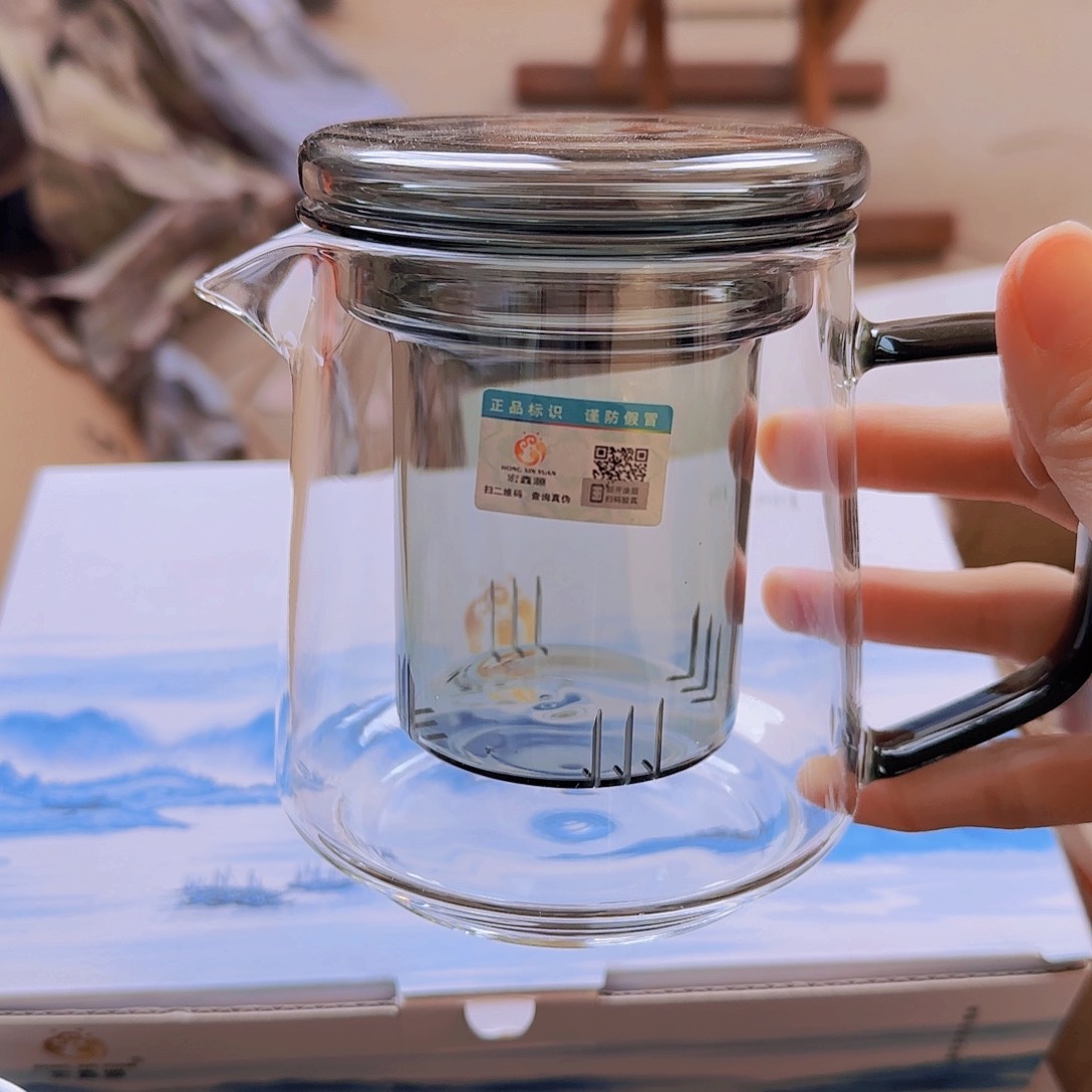 高硼硅玻璃茶水分离款瑕疵H515 02