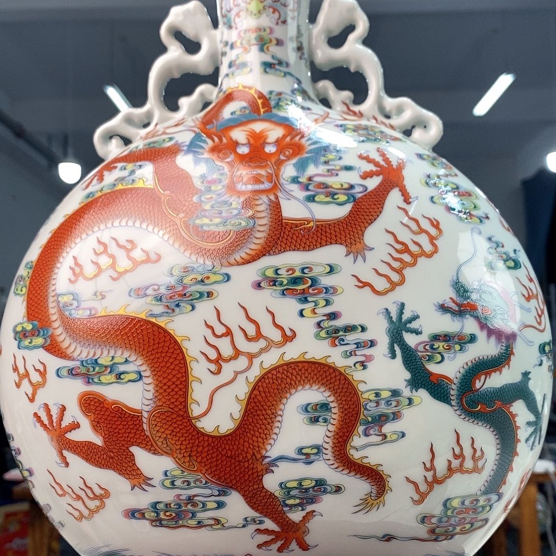 景德镇陶瓷花瓶摆件