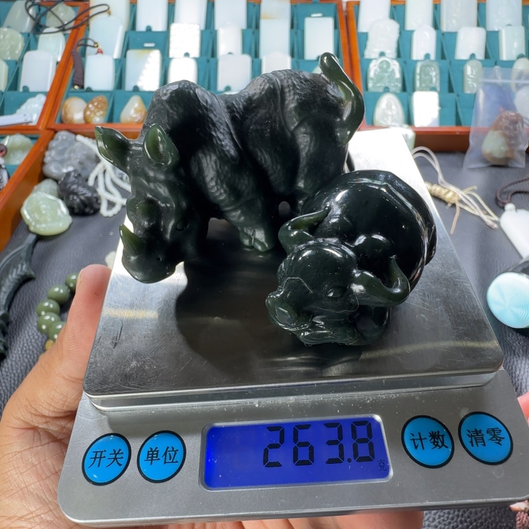 和田玉挂件未镶嵌