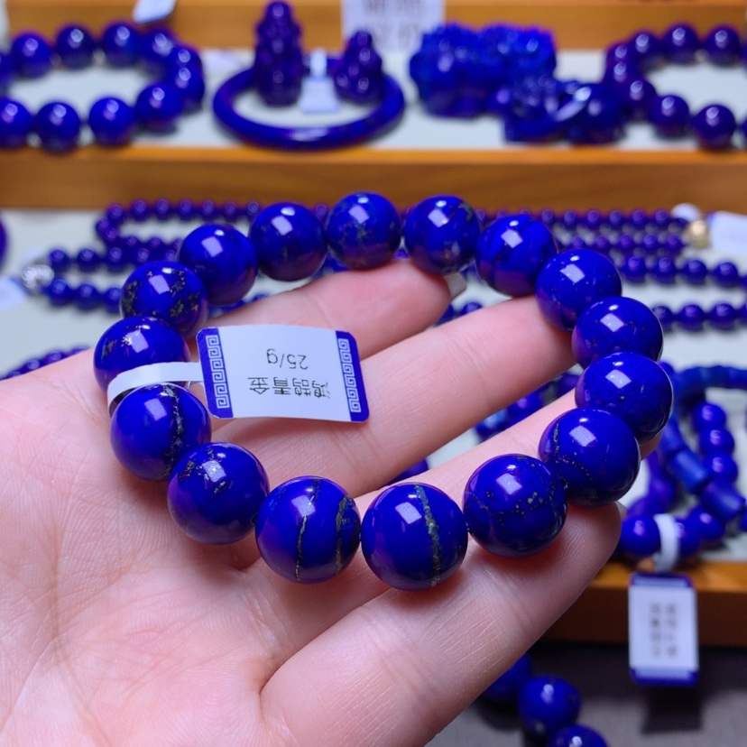 【闪购商品】青金石手串未镶嵌13m