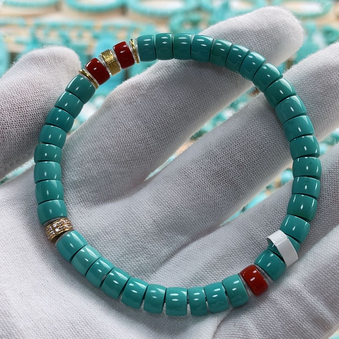 绿松石珠宝奇石未镶嵌