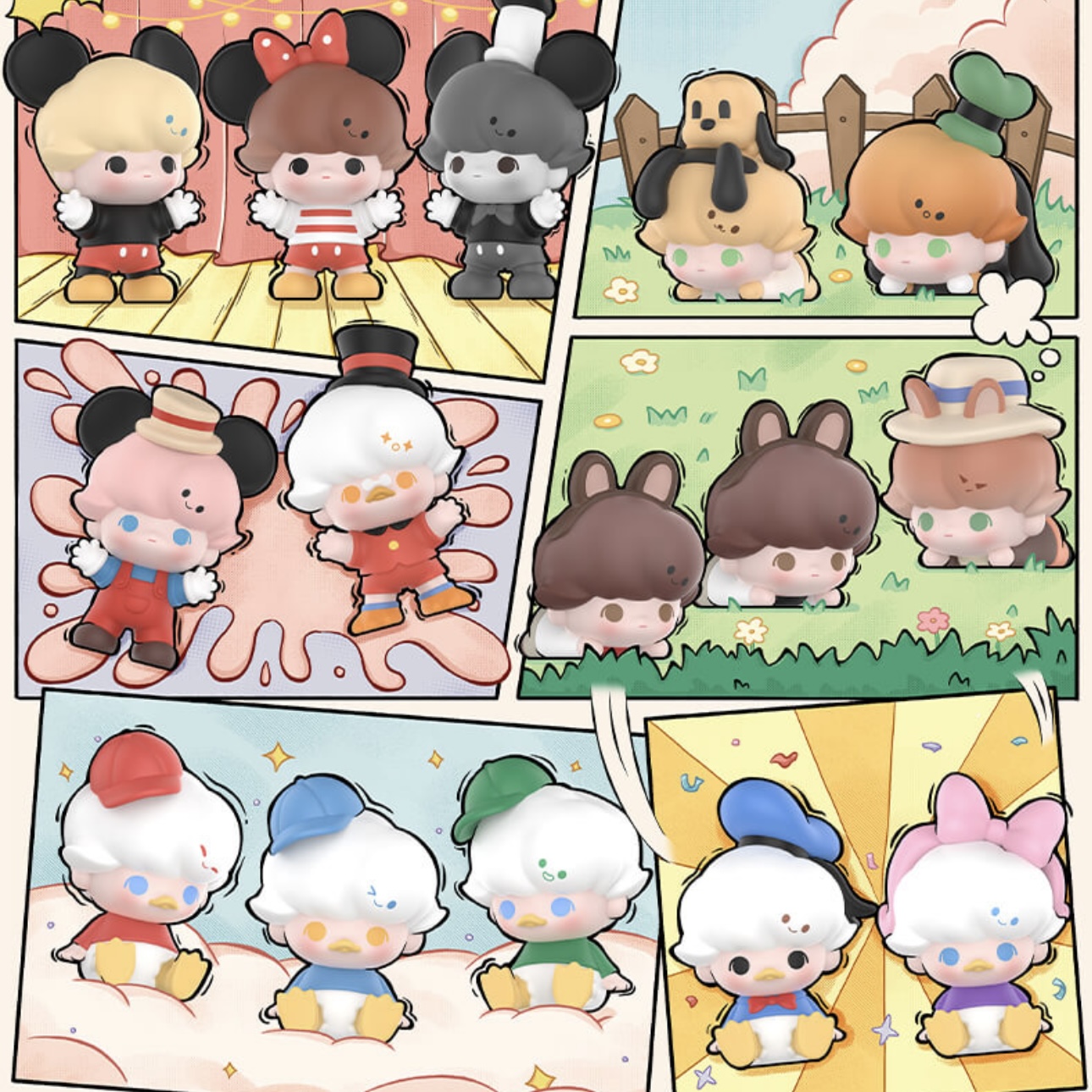 【代拆可打孔】泡泡家Dimoo联名系列经典萌粒盲盒
