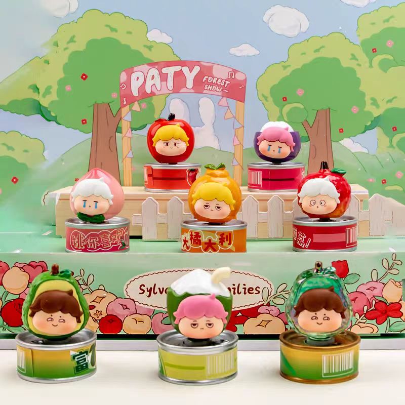 【悦悦拆盒】踩数字好运水果罐头盲盒