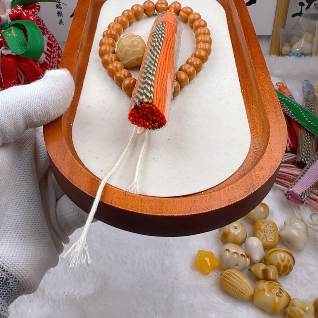 A***L猴头核桃手串小屁桃