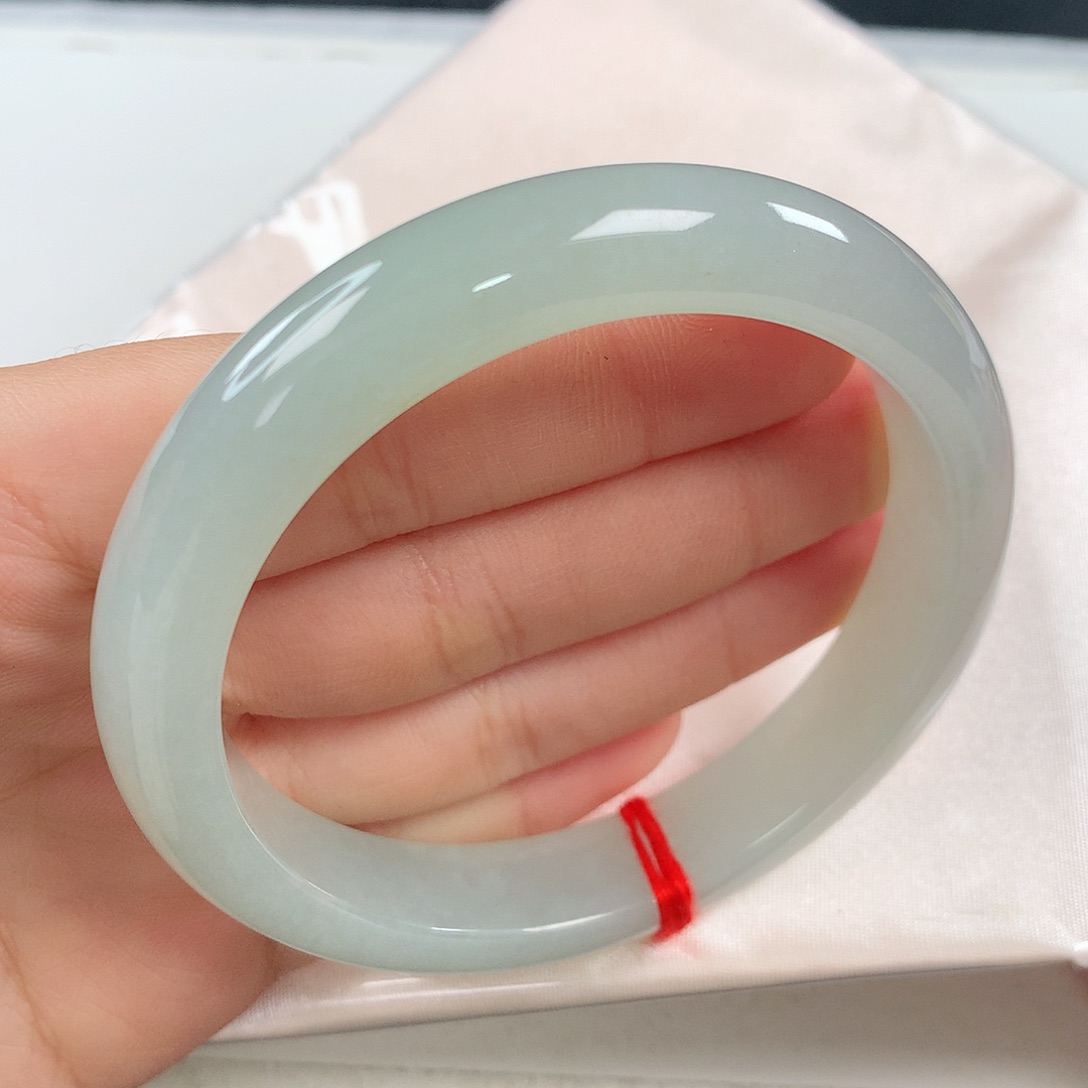 翡翠手镯未镶嵌6061 正圈①⑤⑦