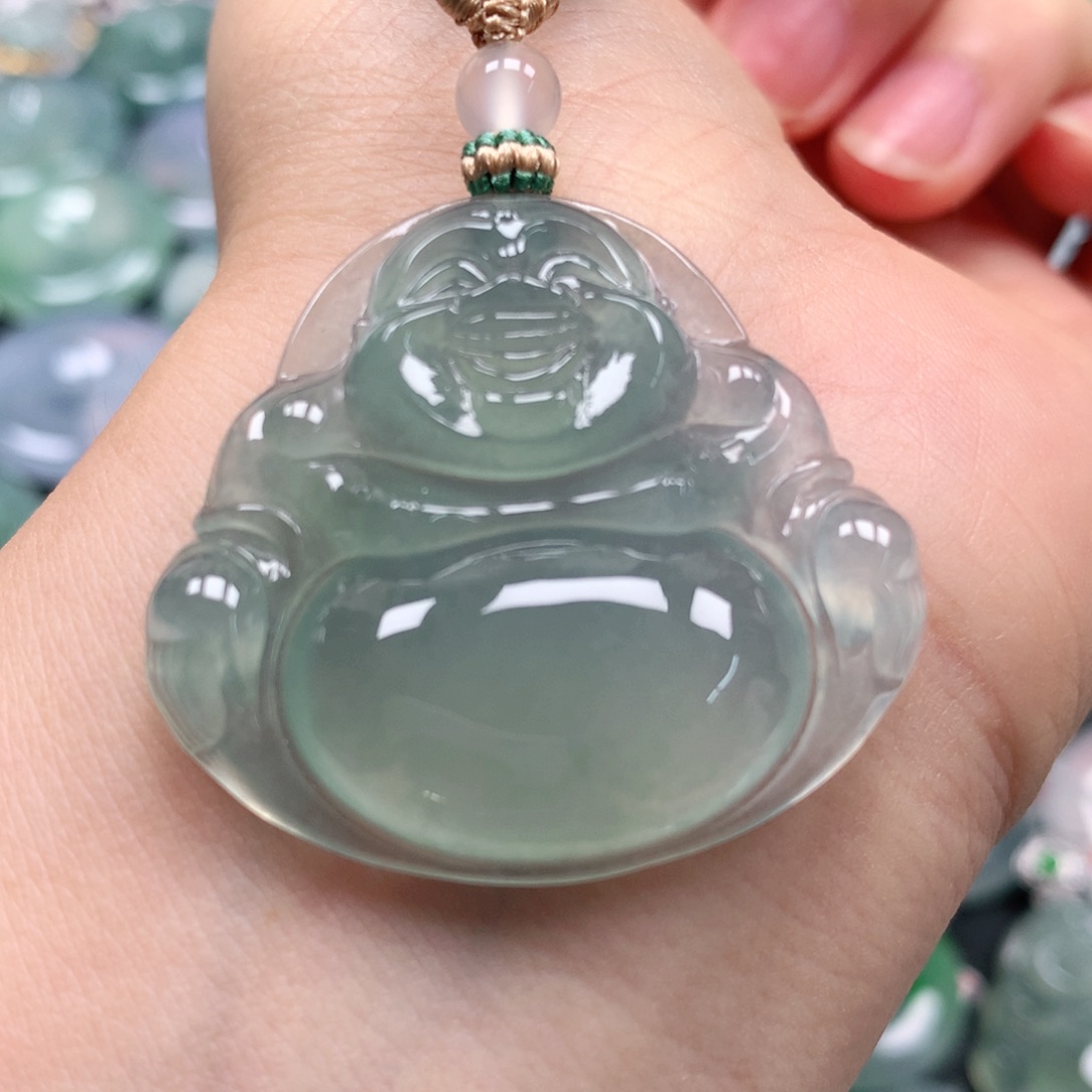 翡翠未镶嵌颈饰天然翡翠
