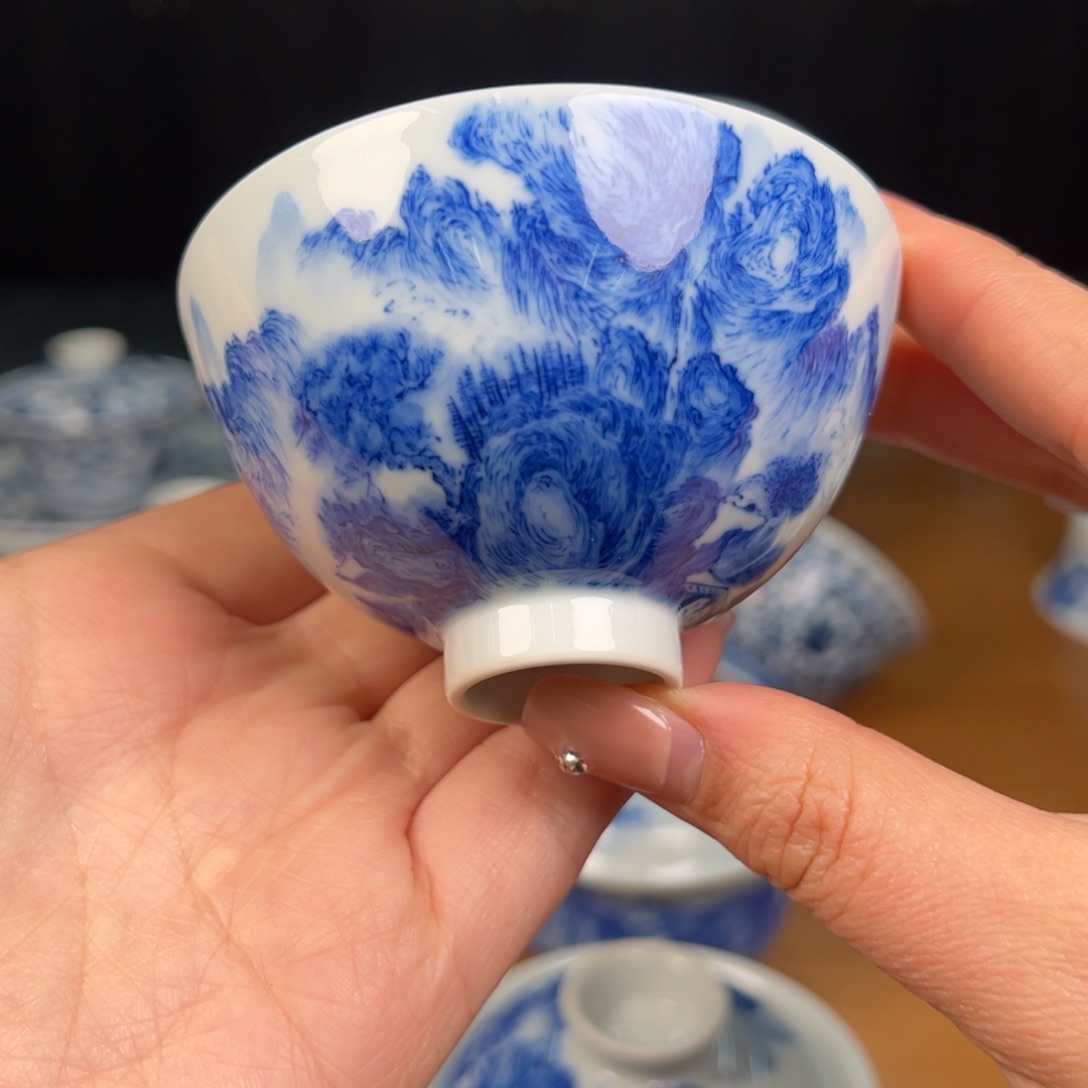 杯子景德镇陶瓷刘建锋窑