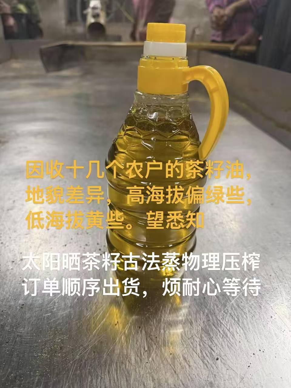 本地小果手摘茶籽压榨茶油