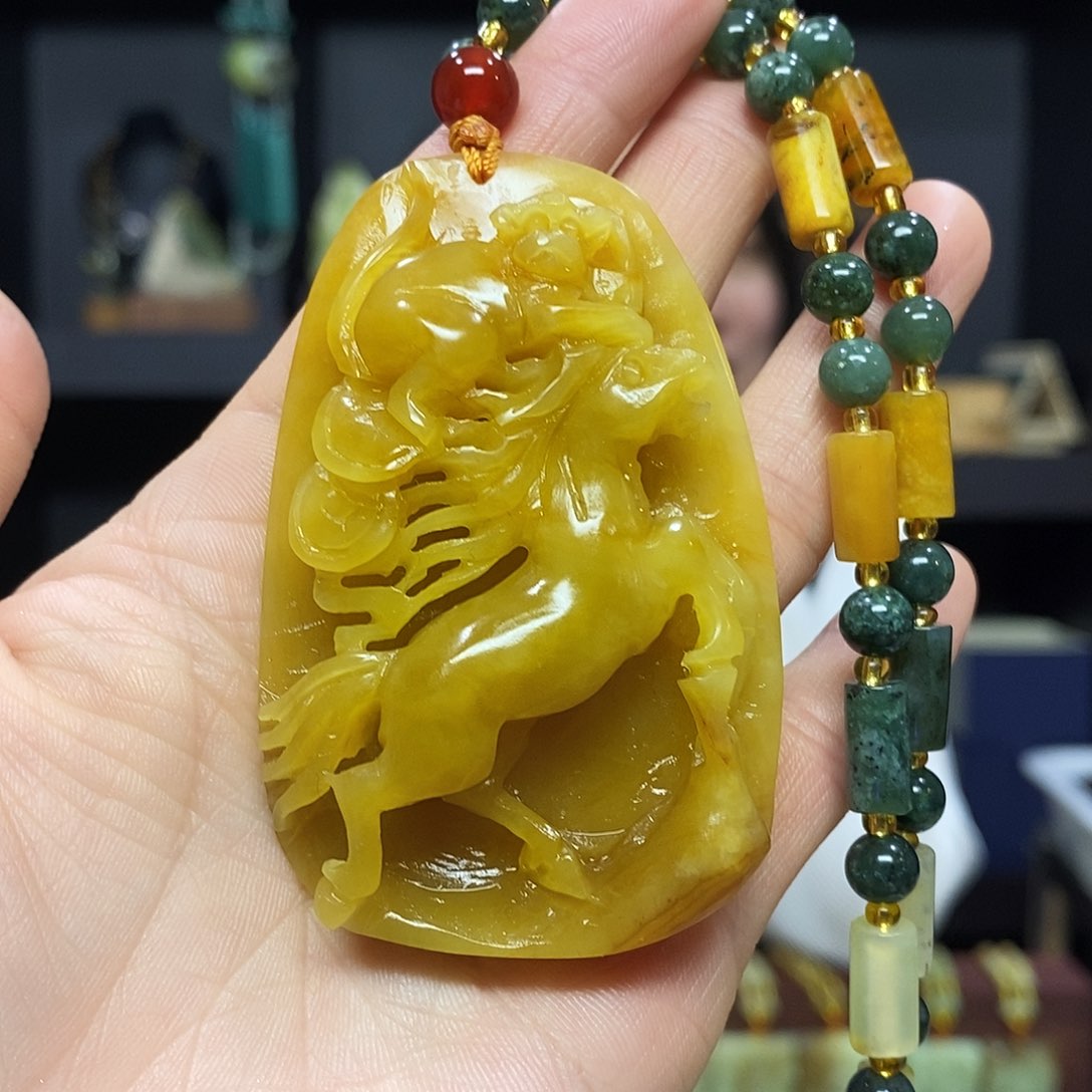 岫玉挂件吊坠未镶嵌